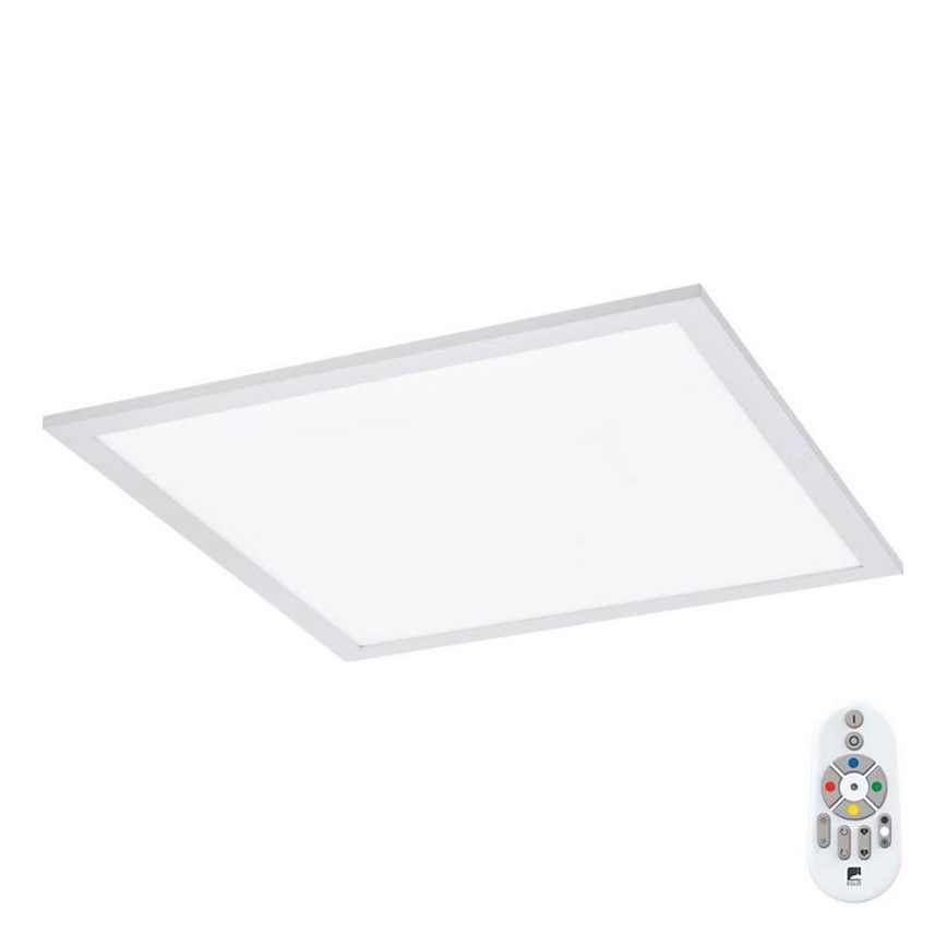 Eglo 75525 - Plafonier RGBW à intensité variable SALOBRENA LED/12W/230V + télécommande