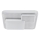 Eglo 75666 - Plafonnier LEPRESO LED/19,5W/230V 38,5x38,5 cm chrome mat