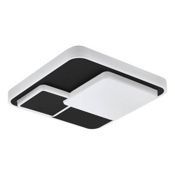 Eglo 75667 - LED Plafondlamp LEPRESO LED/19,5W/230V zwart