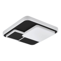 Eglo 75667 - Plafonnier LEPRESO LED/19,5W/230V noir