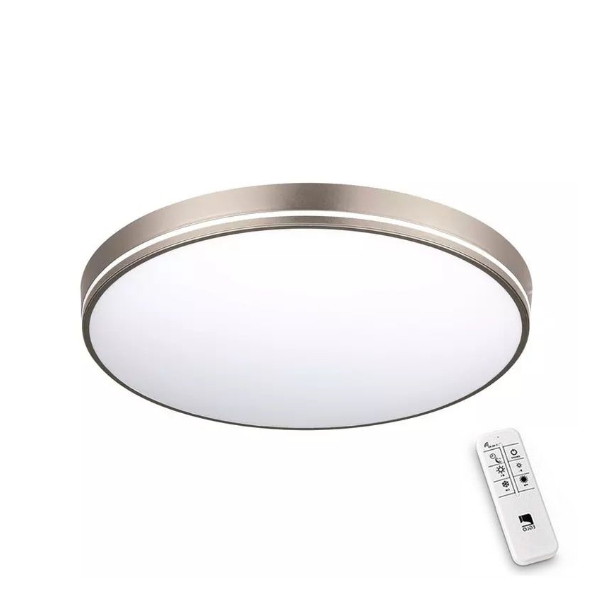 Eglo - Plafonnier à intensité variable LED/22W/230V 3000-6500K + Télécommande