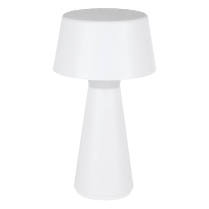 Eglo - Lampe de table d'extérieur LED rechargeable et dimmable 3W/5V 2200/3000/4000K 2000 mAh IP44 blanche