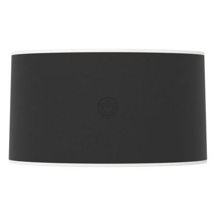 Eglo - dimbare oplaadbare LED-buitenwandlamp met aanraakbediening LED/5W/5V 2000 mAh 3000/4000/6500K IP44 zwart