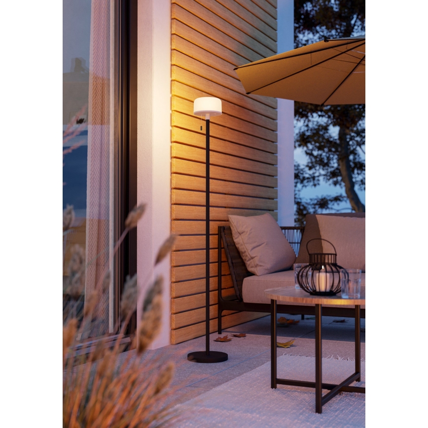 Eglo - Lampadaire d'extérieur rechargeable LED RGBW dimmable LED/2,2W/3,7V 3000K 2200 mAh IP54