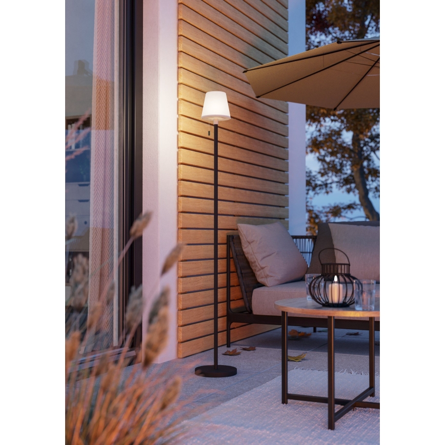 Eglo - Lampadaire d'extérieur LED RGBW à intensité variable LED/2,2W/3,7V 3000K IP54