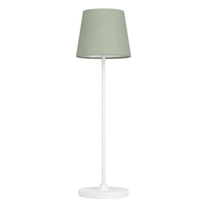 Eglo - Lampe de table LED tactile dimmable et rechargeable LED/3,8W/5V 2400/3000/4000K 2000 mAh blanc/vert