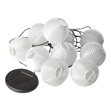 Eglo 780347 - LED-solarketting 10xLED/4,3m 300 mAh IP44