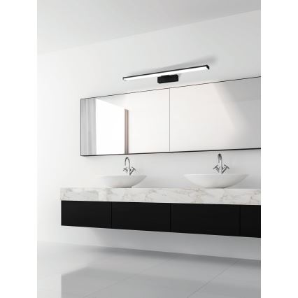 Eglo 780431 - LED Badkamer spiegelverlichting BETETA LED/11W/230V 60 cm IP44 zwart