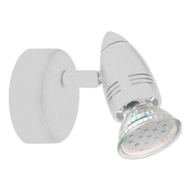 Eglo 780447 - Spot mural LED SABADELL 1xGU10/2,8W/230V 3000K blanc