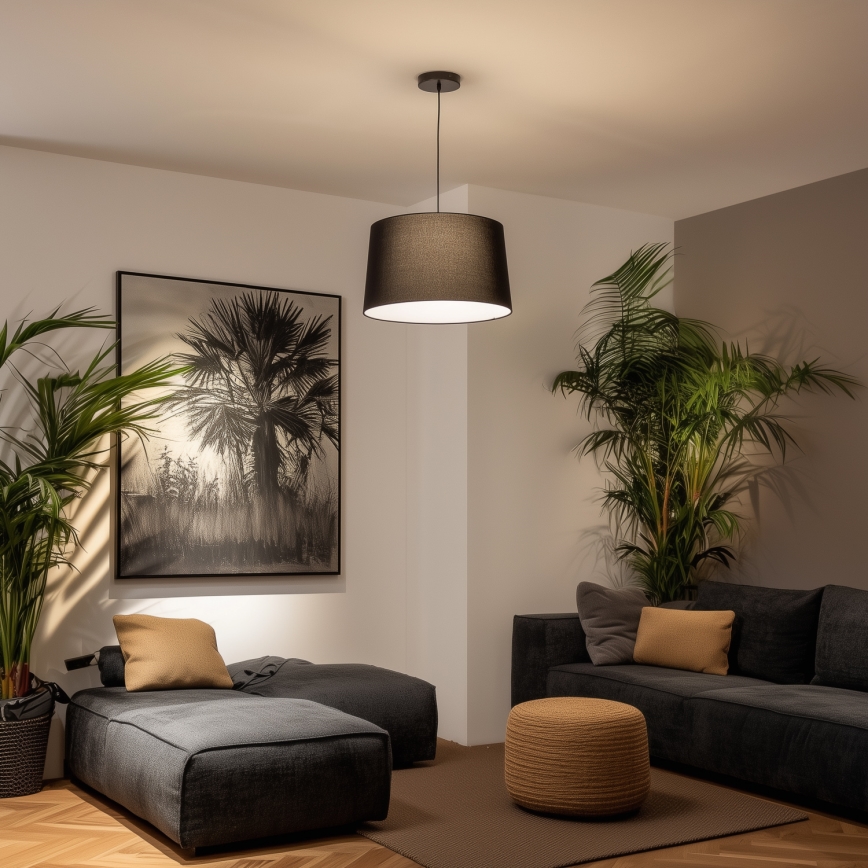 Eglo 781044 - Abat-jour de rechange pour le luminaire KERIA Ø 45 cm noir