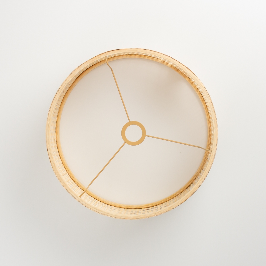 Eglo 781159 - Abat-jour de rechange pour le luminaire KERIA, Ø 25 cm, marron