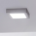 Eglo 78215 - Plafonnier LED FUEVA LED/10,9W/230V 17x17 cm chrome mat