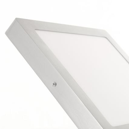 Eglo 78218 - Plafonnier LED FUEVA LED/22W/230V 30x30 cm chrome mat