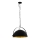 Eglo 78441 - Suspension chaîne COVALEDA 1xE27/60W/230V noir