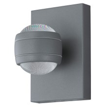 Eglo 78592 - LED Buiten wandlamp SESIMBA 2xLED/3,7W/230V IP44