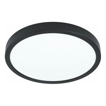 Eglo 78677 - LED plafondlamp FUEVA LED/20,5W/230V Ø 28,5 cm zwart