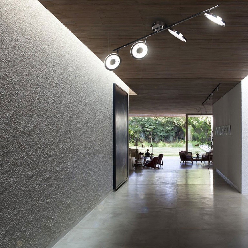 Eglo 78684 - LED-plafondspot DORNES 4xLED/4,5W/230V glanzend chroom