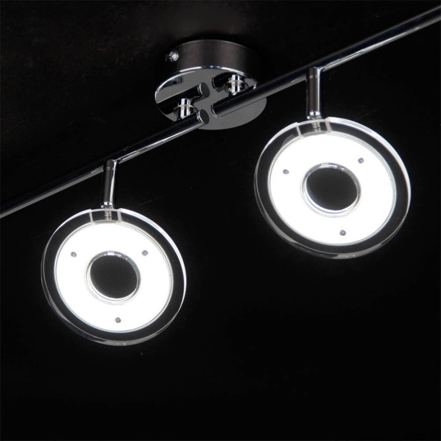 Eglo 78684 - LED-plafondspot DORNES 4xLED/4,5W/230V glanzend chroom