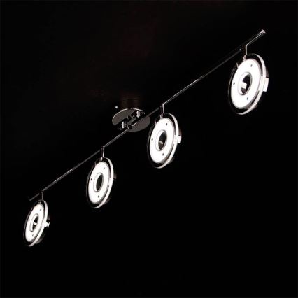 Eglo 78684 - Spot LED DORNES 4xLED/4,5W/230V chrome brillant