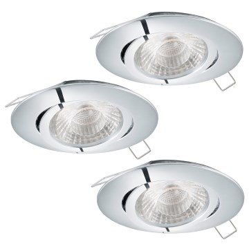 Eglo 78708 - SET 3x LED Hang plafondverlichting TEDO 1xGU10/5W/230V