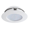 Eglo 78746 - Dimbare LED hangende plafond verlichting PINEDA LED/12W/230V wit