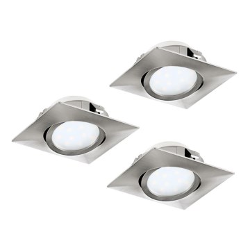 Eglo 78758 - SET 3x LED Hang plafondverlichting PINEDA LED/6W/230V