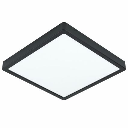 Eglo 78815 - LED Plafondlamp FUEVA LED/20,5W/230V 28,5x28,5 cm zwart