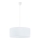 Eglo 79065 - SITIA hanglamp met kabel 3xE27/60W/230V wit