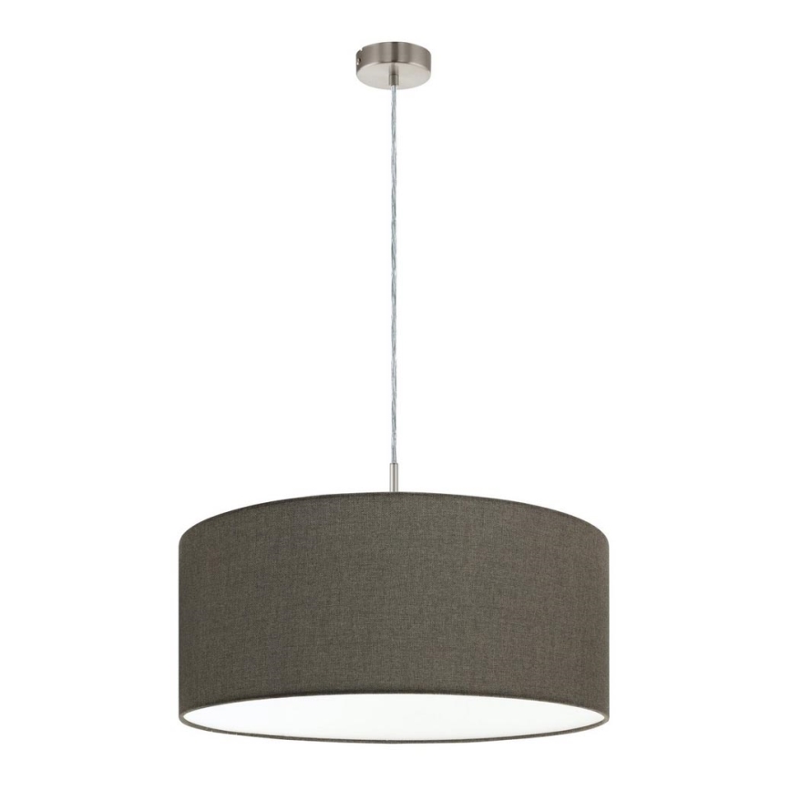 Eglo 79126 - Hanglamp aan koord PASTERI 1xE27/60W/230V bruin