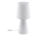 Eglo 79128 - Tafellamp CARPARA 2xE27/12W/230V