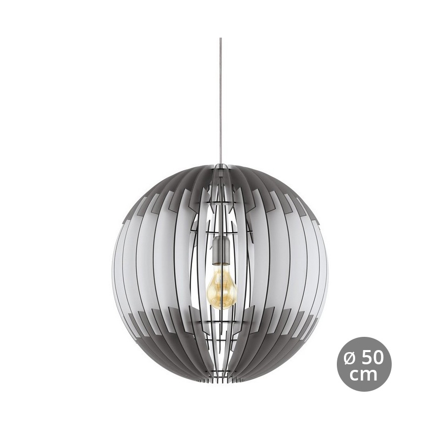Eglo 79138 - Hanglamp aan koord OLMERO 1xE27/60W/230V