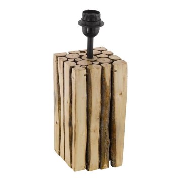 Eglo 79252 - Lampvoet RIBADEO 1xE27/60W/230V bruin
