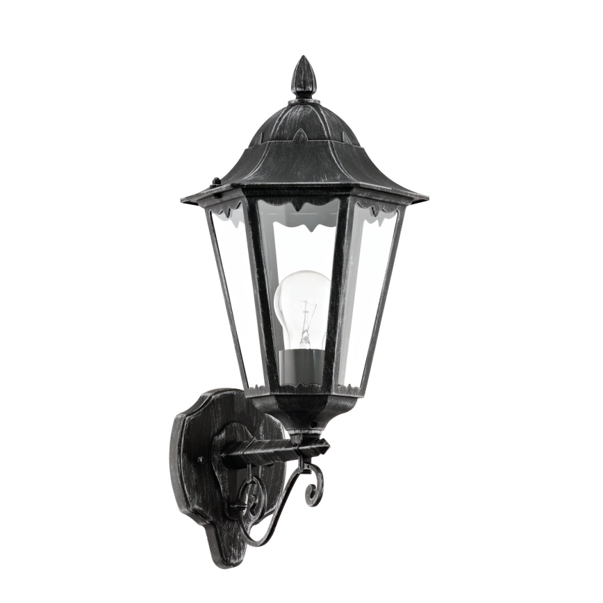 Eglo 79267 - Applique murale extérieure NAVEDO 1xE27/60W/230V IP44