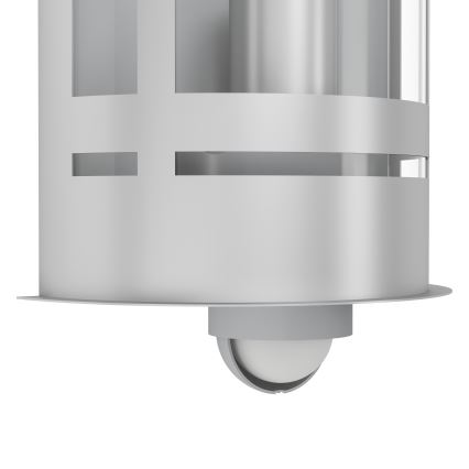 Eglo 79286 - Buitenmuurlamp met schemer- en bewegingssensor TRIBANO 1xE27/60W/230V IP44