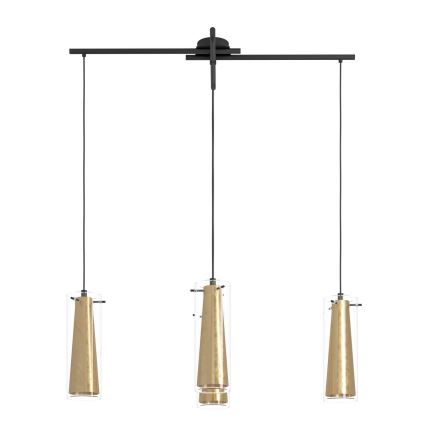 Eglo 79344 - Suspension filaire PINTO GOLD 4xE27/40W/230V doré