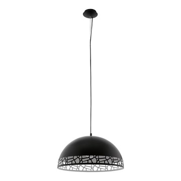 Eglo 79352 - Hanglamp aan koord SAVIGNANO 1xE27/60W/230V