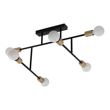 Eglo 79356 - Plafondlamp BELSIANA 6xE27/40W/230V