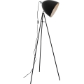 Eglo 79377 - Vloerlamp MAREPERLA 1xE27/60W/230V zwart