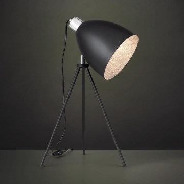Eglo 79378 - Tafellamp MAREPERLA 1xE27/60W/230V zwart