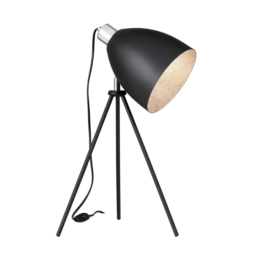 Eglo 79378 - Tafellamp MAREPERLA 1xE27/60W/230V zwart