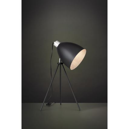 Eglo 79378 - Tafellamp MAREPERLA 1xE27/60W/230V zwart