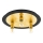 Eglo 79451 - Plafondlamp BONASORT 3xE27/60W/230V goud