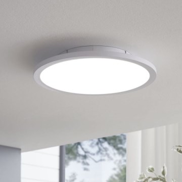 Eglo 79469 - Plafonnier à intensité variable POZZALLO LED/21W/230V 2700-6500K blanc + Télécommande