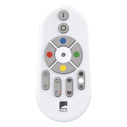 Eglo 79469 - Plafonnier à intensité variable POZZALLO LED/21W/230V 2700-6500K blanc + Télécommande