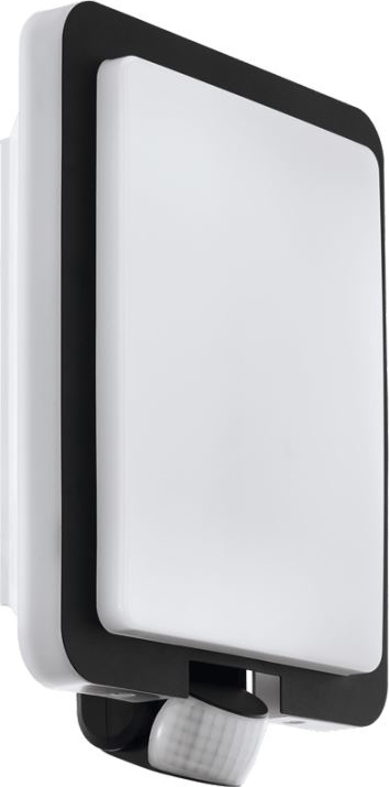 Eglo 79546 - Applique murale d'extérieur avec détecteur MUSSOTTO 1xE27/28W/230V IP44