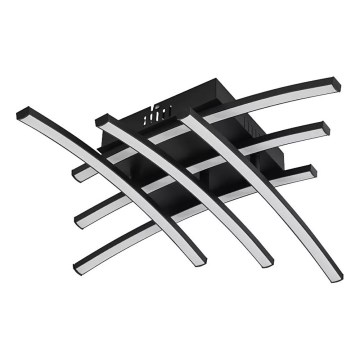 Eglo 79747 - Plafonnier LED BERYL/25,2W/230V 4000K noir