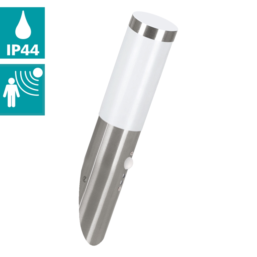 EGLO - Buitenwandlamp met sensor 1xE27/15W IP44