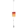 EGLO 83789 - Hanglamp MOBILE 2xE14/60W nikkel/rood/oranje
