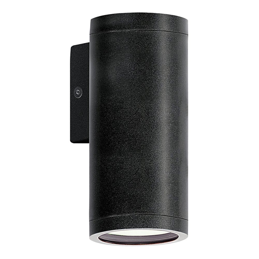 Applique Murale Extérieure LED GU10 Braytron - IP44, Anthracite, Rond, énergie Classe A