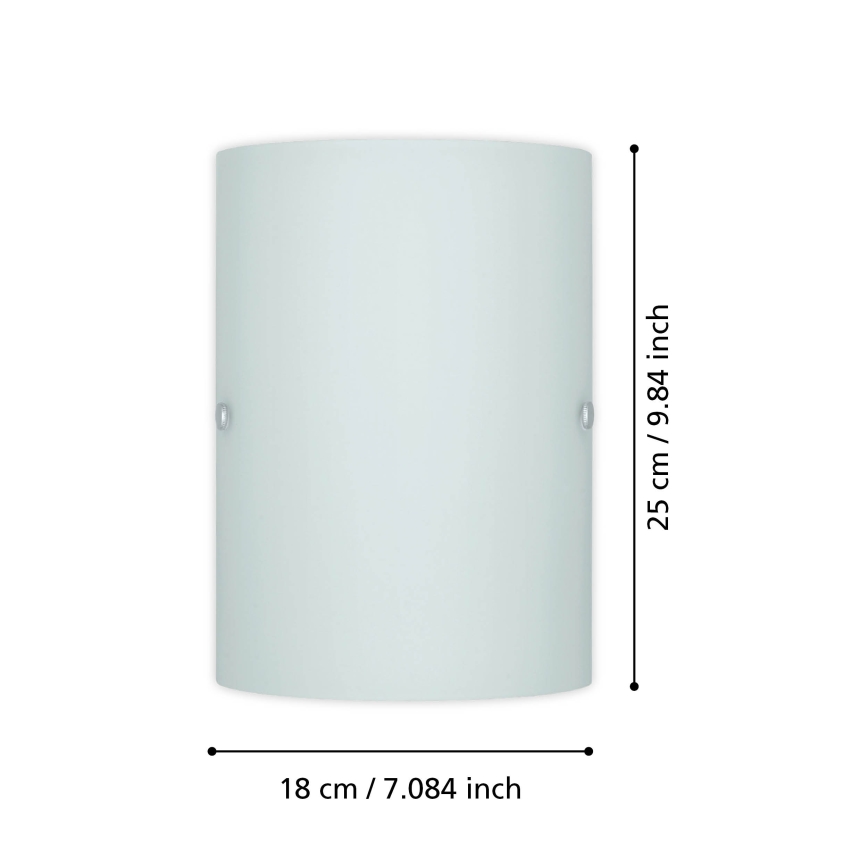 EGLO - Wandlamp 1x14/60W wit